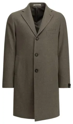 Imagen del producto de Abrigo de lana beige para hombre de la marca TAGLIATORE - talla 54