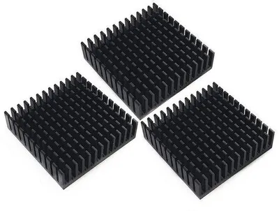 Produktbild von Famanu Aluminium Kühlkörper Set 3 Stück 40x40x11 mm für Nema 17 Schrittmotoren