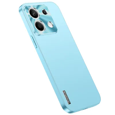 Obrázok produktu pre Puzdro na mobilný telefón Xiaomi Redmi Note 13 Pro / Poco X6 s jemne matným kovovým dizajnom, svetlo modré