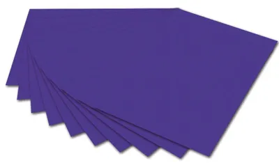 Produktbild von folia Tonpapier DIN A4 130 g/qm dunkelviolett 100 Blatt