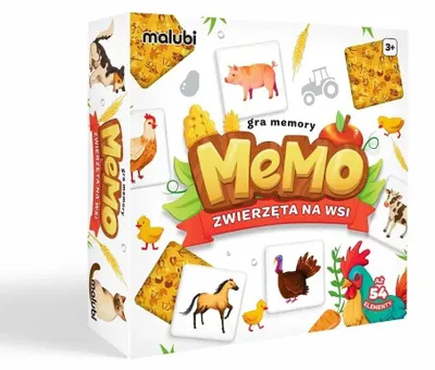 Zdjęcie produktu dla Memo Zwierzęta na Wsi - Malubi