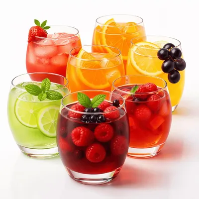 Produktbild von Trinkgläser Wassergläser Gläser Wasserglas Trinkglas Cocktail 350 ml 6er Set