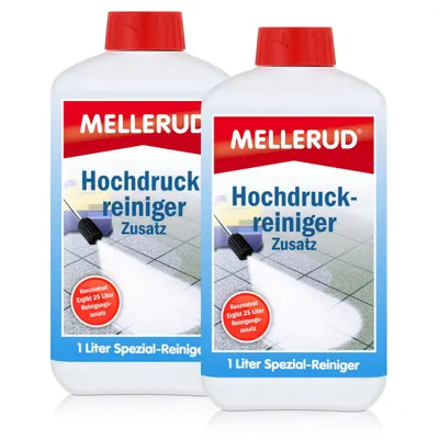 Produktbild von 2x Mellerud Hochdruckreiniger Zusatz Konzentrat 1L