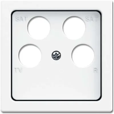 Obrázok produktu pre Busch-Jaeger centrálny disk štúdio biely kryt 1743/10-04-84