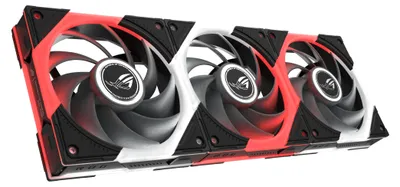 Produktbild von ASUS ROG Eurux GR120 ARGB Fan Triple Pack, Ventilator, 12 cm, Schwarz