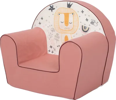 Produktbild von Kindersessel - "Löwe Leo rose"