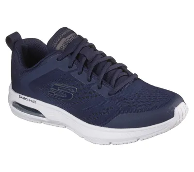 A single Skechers Dyna-Air men's sneaker is shown from a side-diagonal angle against a white background.