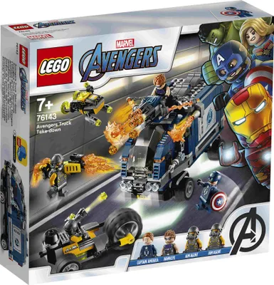 Produktbild von Lego 76143 Marvel Avengers Truck Take Down 7+ Yearbeschädigt