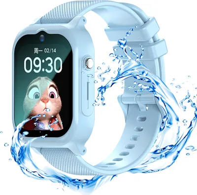 Produktbild von 1,83 Zoll Kinderuhr,HD-Videoanrufe,GPS-Ortung,SOS,700mAh,240*280 Smartwatch, Blau