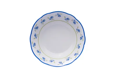 Obrázek produktu pro Miska kompotová, český porcelán, 13 cm, pomněnky, Leander