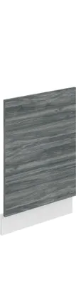 Image de Belini panneau frontal pour lave-vaisselle PO. Façade pour lave-vaisselle largeur 45 cm. Façade pour lave-vaisselle sans poignée, Glamour Wood