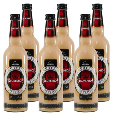 Produktbild von Kronenhof Advocaat Eierlikör (6 x 0,7L)