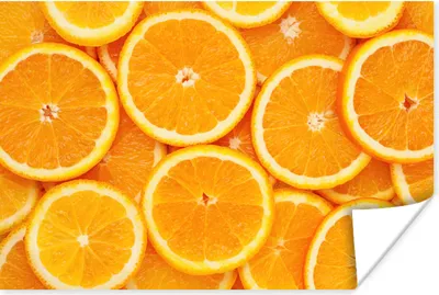 Produktbild von MuchoWow® Poster Orange - Obst - Orange 30x20 cm - Plakate - Print