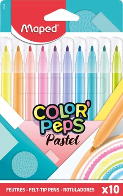Produktbild von Maped Color´peps Pastel Marker Mehrfarbig Kinder Mehrfarbig One Size