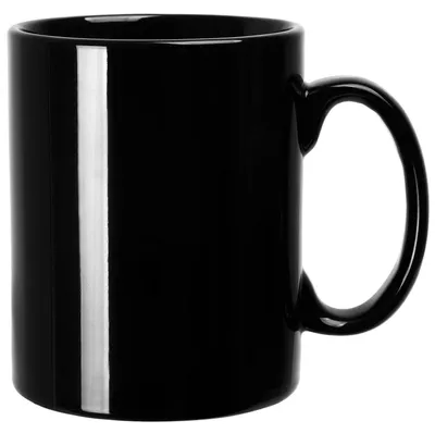 Immagine prodotto di Tazza in Vetroceramica grande, 650 ml, nera, con manico, ideale per l'ufficio e la casa