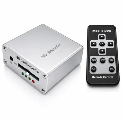 Produktbild von H02D Mini DVR 1CH VIDEO AUDIO Realtime SD Card Video Recorder DVR für CCTV Kamera