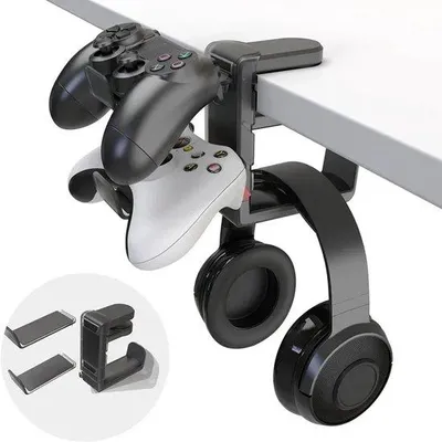 Productafbeelding van Universele telefoonhouder voor pc en wand, zelfklevende telefoonhouder voor eenvoudige en veilige bevestiging aan muur of computer