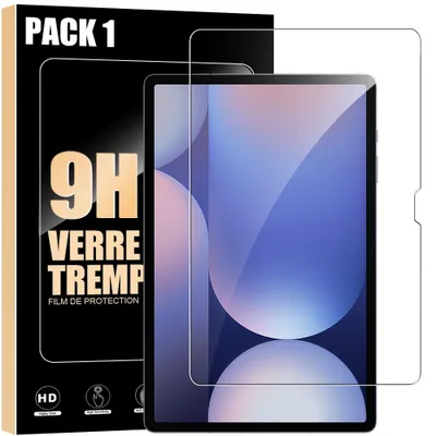 Image de Verre Trempé pour Samsung Galaxy Tab S10 Plus / S9 Plus - Protection d'écran Transparent