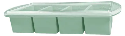 Produktbild von Gefrierschale aus Silikon für Suppen mit flexiblem Deckel, BPA-frei, auslaufsicher, vielseitige Gefrierformen für Suppen, Soßen und Beilagen