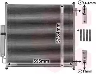 Produktbild von VAN WEZEL 02005218 Kondensator Klimaanlage Klimakondensator für LAND ROVER Range Rover Sport (L494) +Trockner