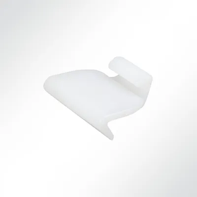 Produktbild von Lysel® Kunststoff Haken für Schlauchbootabdecku, (BxL) 36x41mm in Weiß (250 Stück)