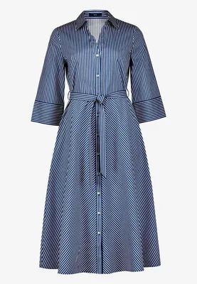 Produktbild von Damen Hemdblusenkleid mit 3/4-Arm