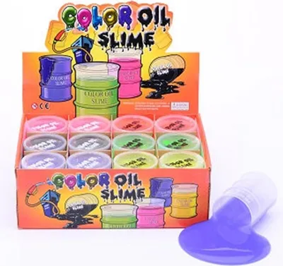 Obrázok produktu pre Sliz z olejového suda 6 rôznych farieb v stojane