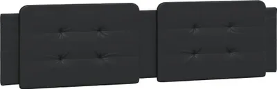 Immagine prodotto di Cuscino per testiera nero 200 cm in Pelle finta