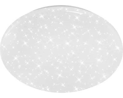 Produktbild von LED Deckenleuchte CCT dimmbar Step to warm 15W 1200 lm Ø 29,5 cm weiß + Sternendekor