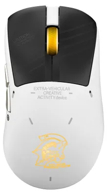 Produktbild von ASUS ROG Keris II Origin-KJP, rechts, Optisch, RF Wireless + Bluetooth + USB Type-A, 42000 DPI, Mehrfarbig