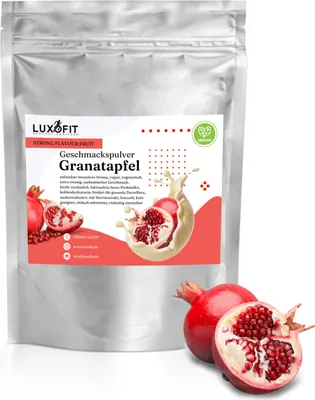 Produktbild von Granatapfel Geschmackspulver Fruit Flavour kalorienarm 300 g