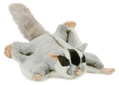Imagen del producto de Peluche de ardilla voladora, 37 cm. Peluche, juguete de peluche, figura de ardilla voladora