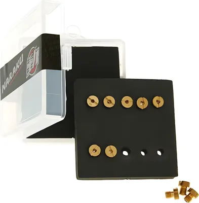 Produktbild von Naraku Hauptdüsenset kompatibel mit Dellorto Vergaser 90-110