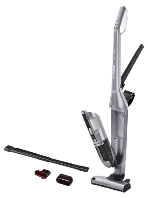 Immagine prodotto di Scopa Elettrica Bosch BCH3P210 senza Sacchetto Portatile e Manuale Spazzola AllFloor Nero Grigio