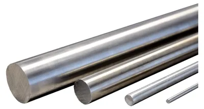 Produktbild von Rundstahl aus Edelstahl 1.4404, 8 mm Durchmesser, 500 mm Länge