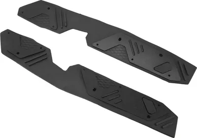 Image de 1 paire de repose-pieds pour moto, pédales gauche et droite, antidérapantes, élégantes et robustes, pour ADV160, noir
