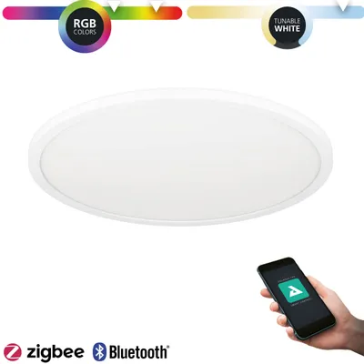 Obrázek produktu pro LED stropní svítidlo ROVITO-Z bílé H:2,5 Ø:42cm stmívatelné 2700-6500K s funkcí Connect-Z