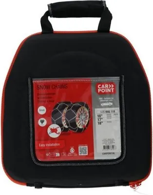 Zdjęcie produktu dla Łańcuchy śniegowe Carpoint KNS-110 9mm