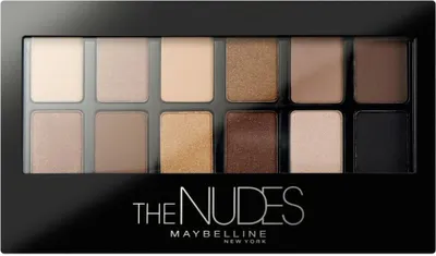 Image de Maybelline The Nudes Palette d'ombres à paupières 9,6 g