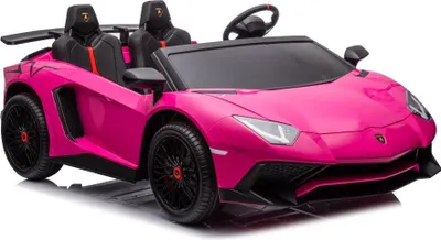 Immagine prodotto di Macchinina a batteria Lamborghini XXL A8803 rosa 24 V