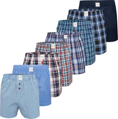 Produktbild von Phil & Co. Berlin Herren Boxer 8-Pack Core - Set 1 - Größe L