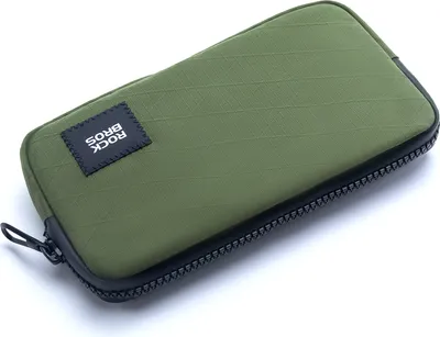 Image de ROCKBROS Porte-monnaie Porte-monnaie vélo avec fermeture éclair Femme/Homme Vert foncé