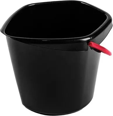 Immagine prodotto di Secchio da 14 litri con beccuccio. BRYZA ECO, nero, 35x34x27cm, plastica
