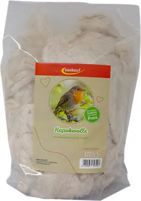 Produktbild von zookauf Bird Premium Kapokwolle 300 g