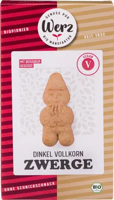 Produktbild von Werz Dinkel Vollkorn Zwerge 125g