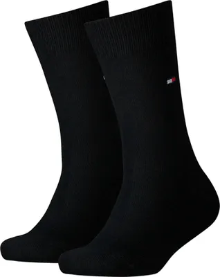 Produktbild von 2er Pack TOMMY HILFIGER Basic Socken Kinder 200 - black 39-42