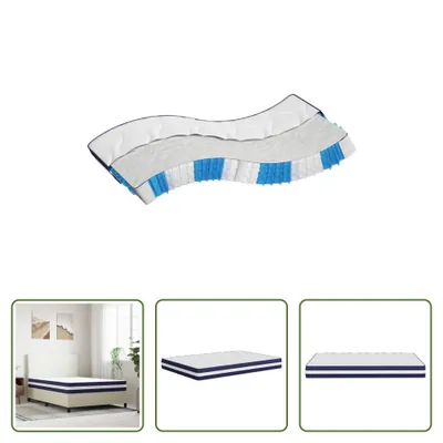 Produktbild von The Living Store Matratze Taschenfederkern Mittelfest 140x190 cm