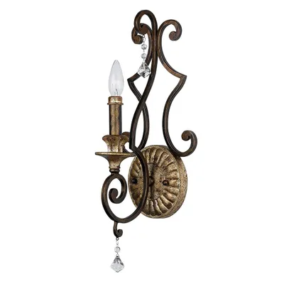 Produktbild von Elstead Marquette Wandleuchte E14 55cm Erbstück
