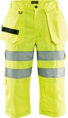 Produktbild von Blakläder® High vis Piratenhose 15391811 Klasse 2 High Vis, Farbe:gelb, Größe:62