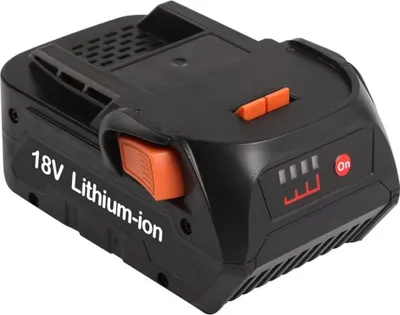 Image de batterie 18V 5000mAh Li-Ion pour RIDGID R840083 CS0921 R84008 AC840084 L1830R Pour les batteries de la série AEG